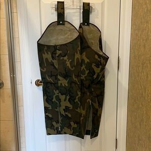 Rattlers Brand Snake Brier Proof Chaps Size Husky/Long Vintage